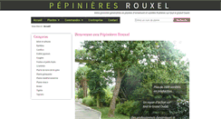 Desktop Screenshot of pepinieres-rouxel.fr